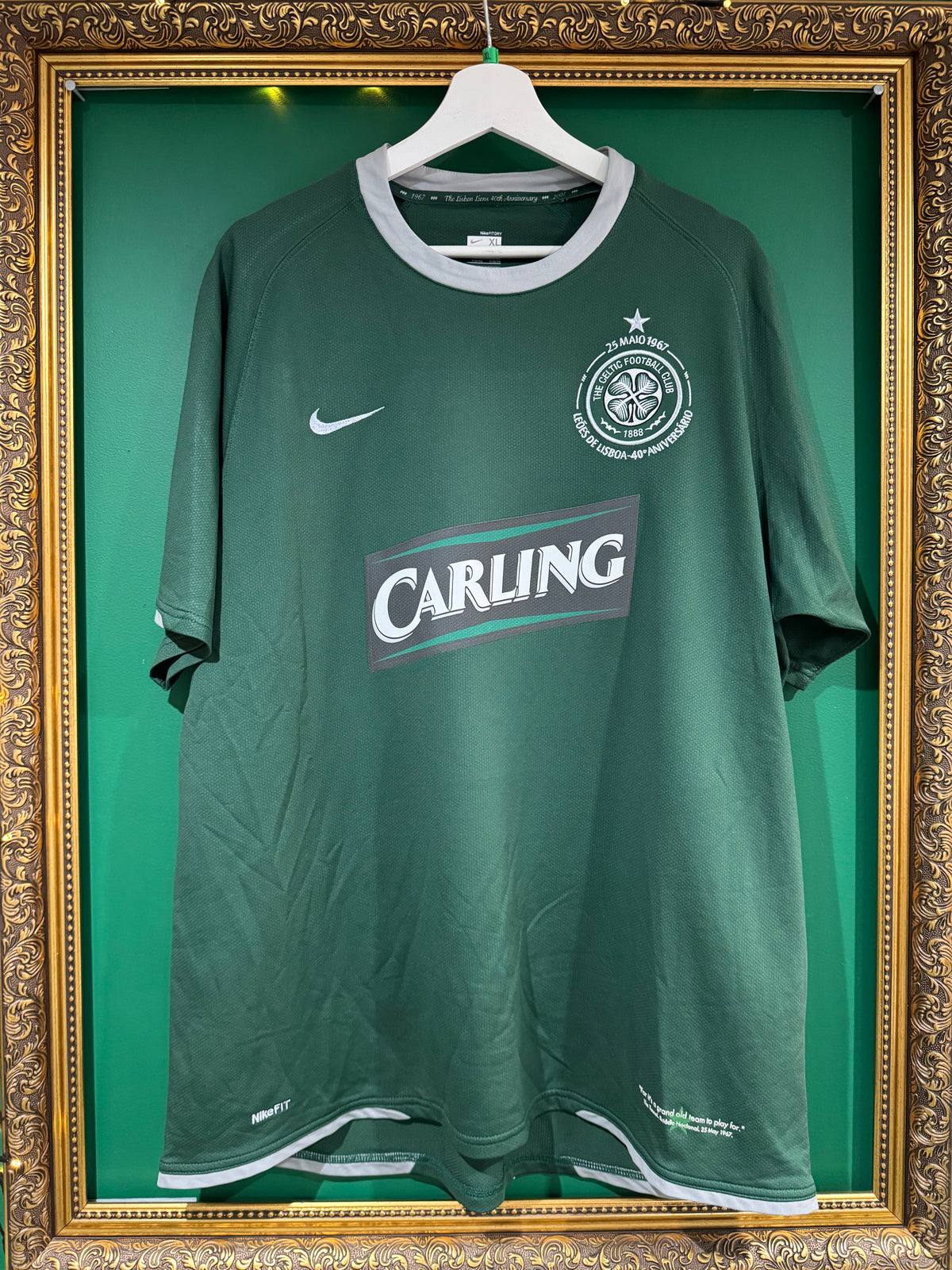 Celtic 2007/08 away shirt xlarge