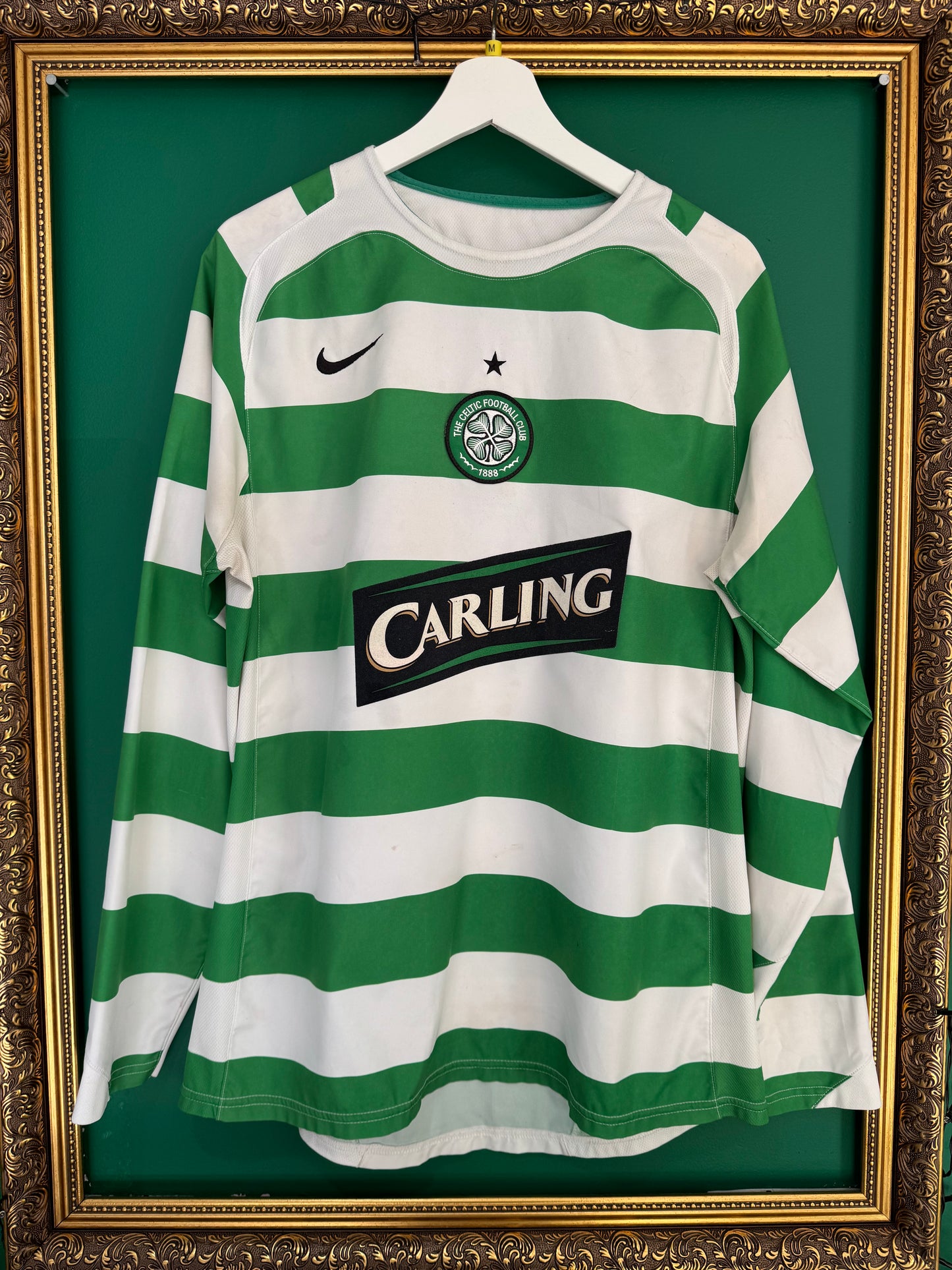 Celtic 2006/07 home medium ls Nakamura 25