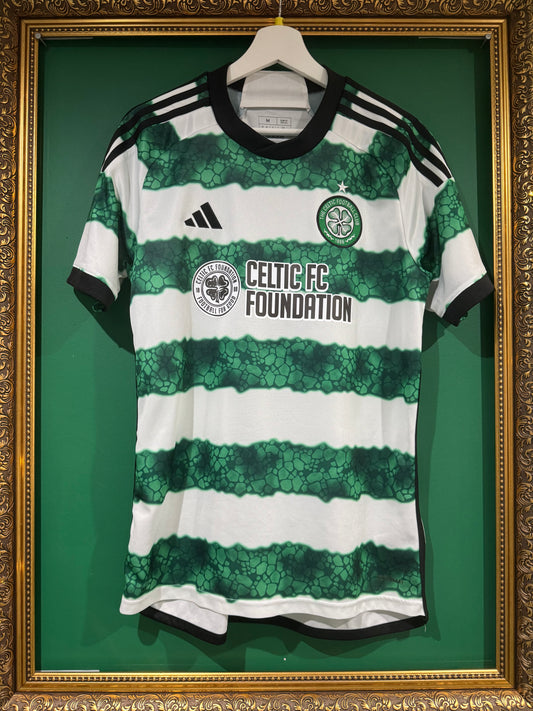 Celtic 2023/24 home shirt medium foundation sponsor