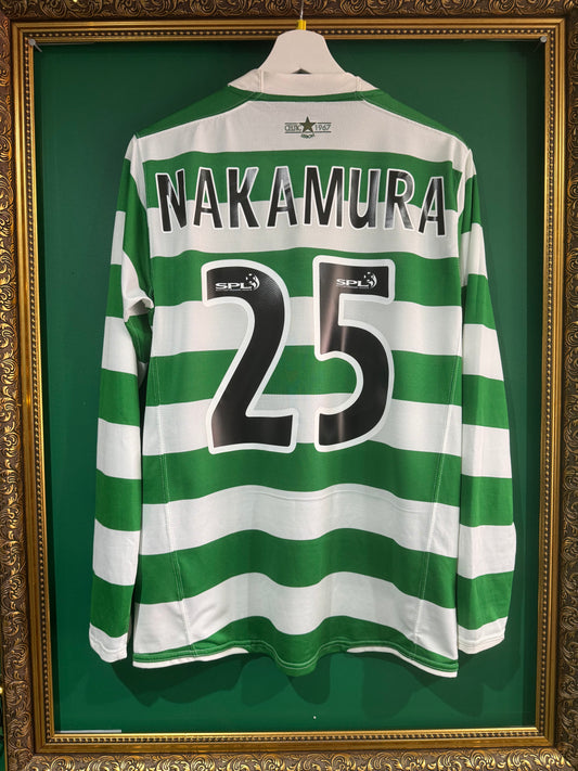 Celtic 2007/08 home medium ls Nakamura 25