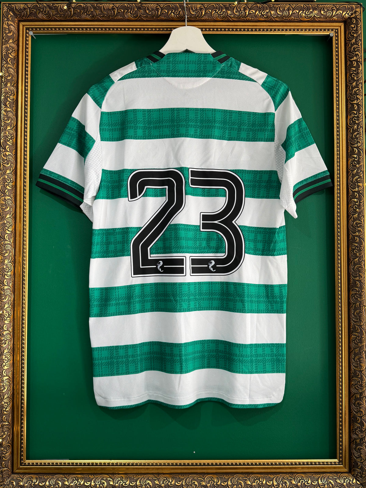 Celtic 2025/26 home shirt Elite matchshirt small 23 (Tounekti)