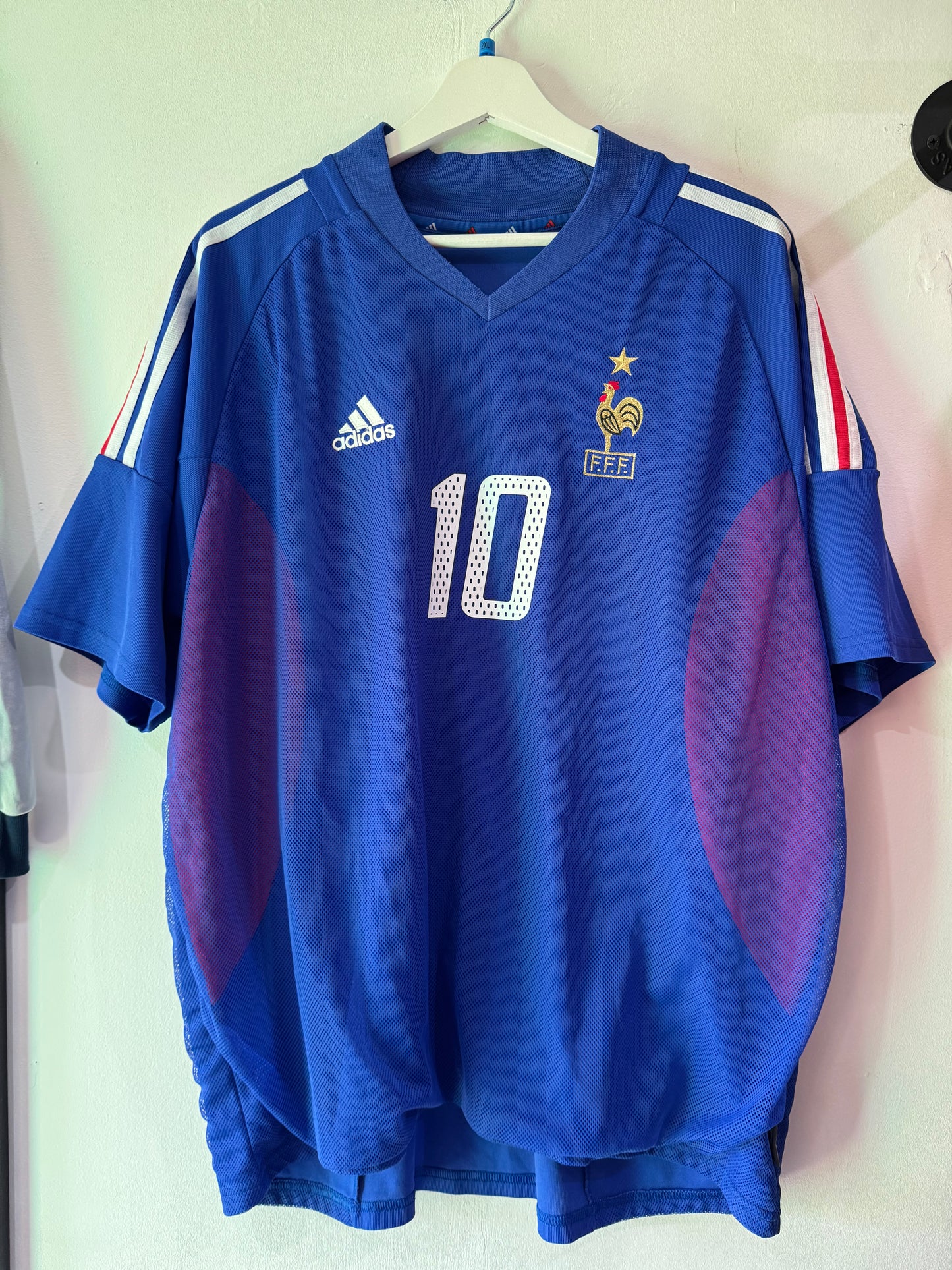 France 2002/04 home xxlarge Zidane 10