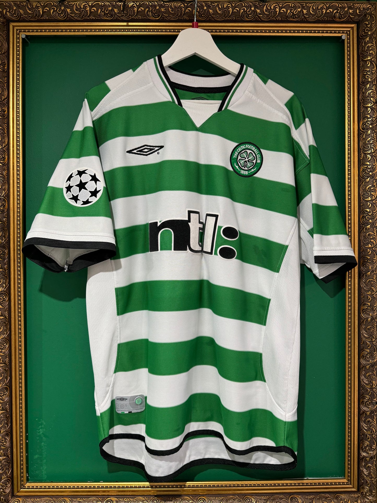 Celtic 2001/03 home large Lambert 14