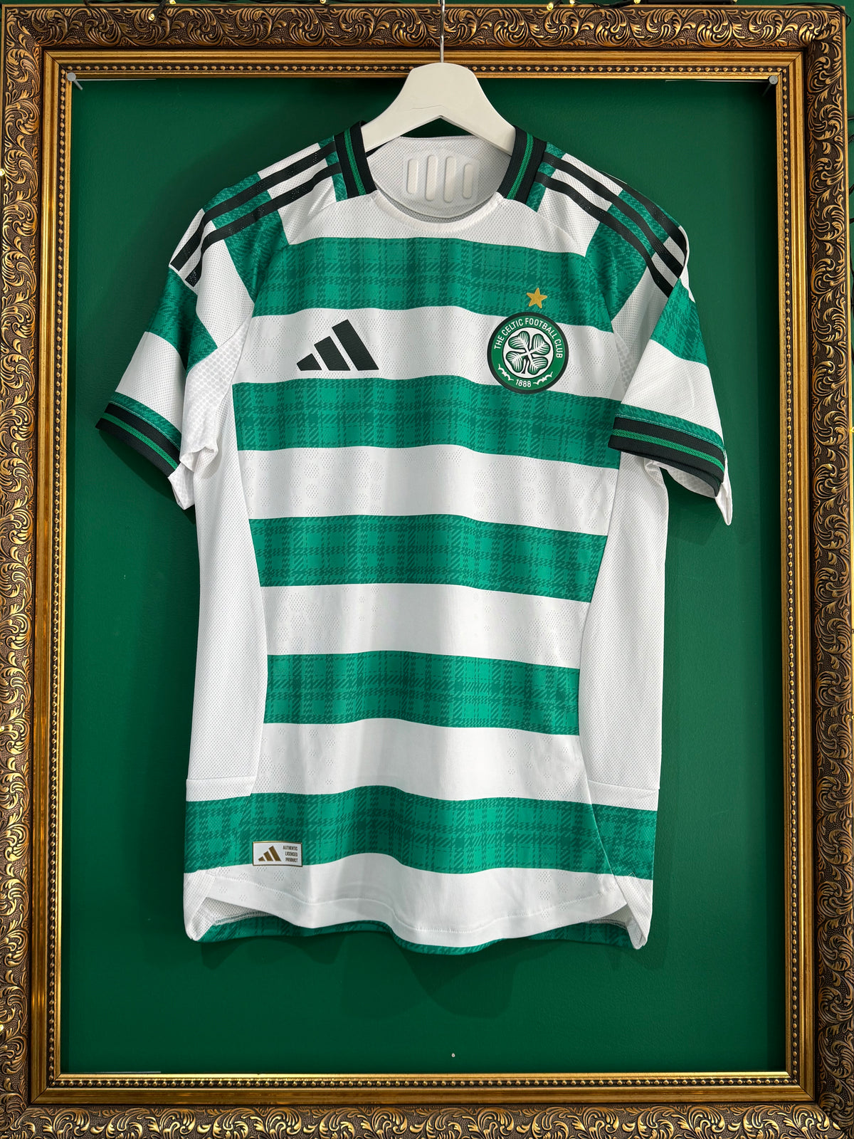 Celtic 2025/26 home shirt Elite European matchshirt small 25 (Inamura)