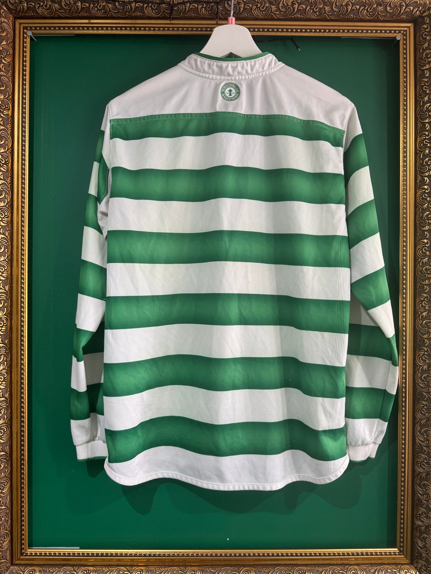 Celtic 2003/04 home shirt small ls