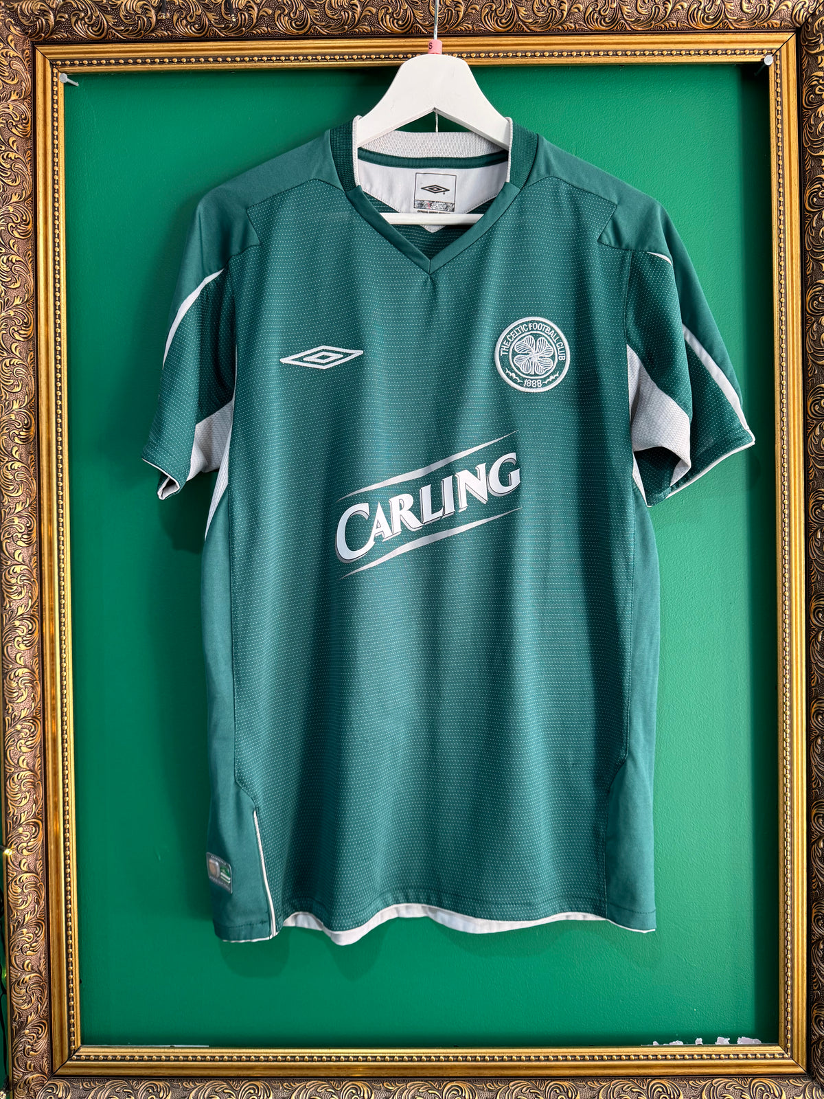 Celtic 2004/05 away shirt small Larsson 7