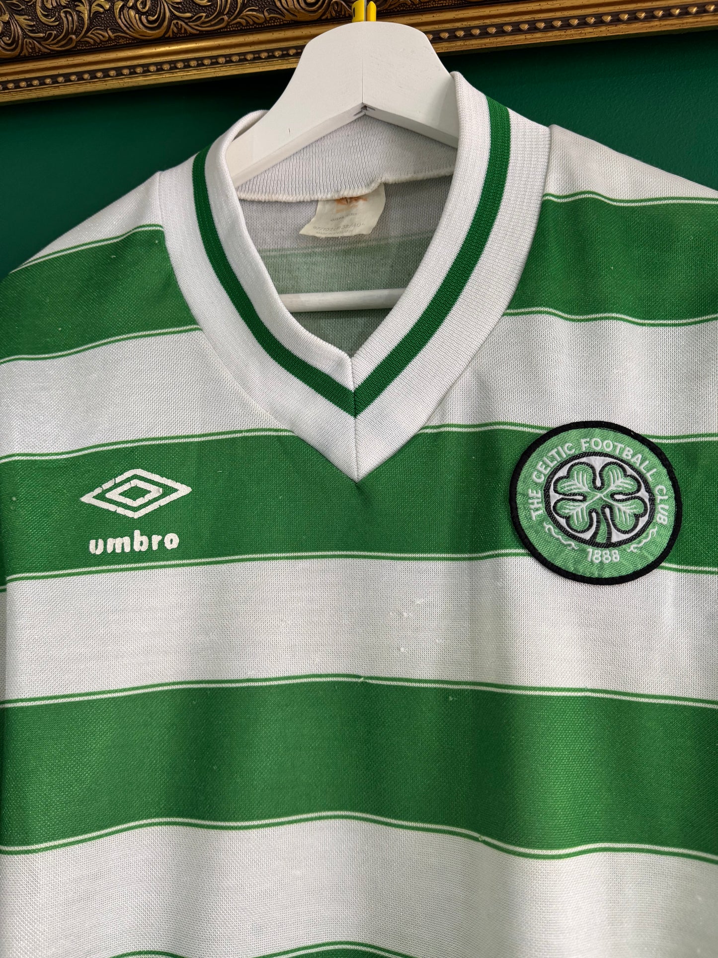 Celtic 1982/84 home shirt medium