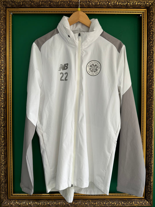 Player issue worn training jacket Odsonne Edouard 22