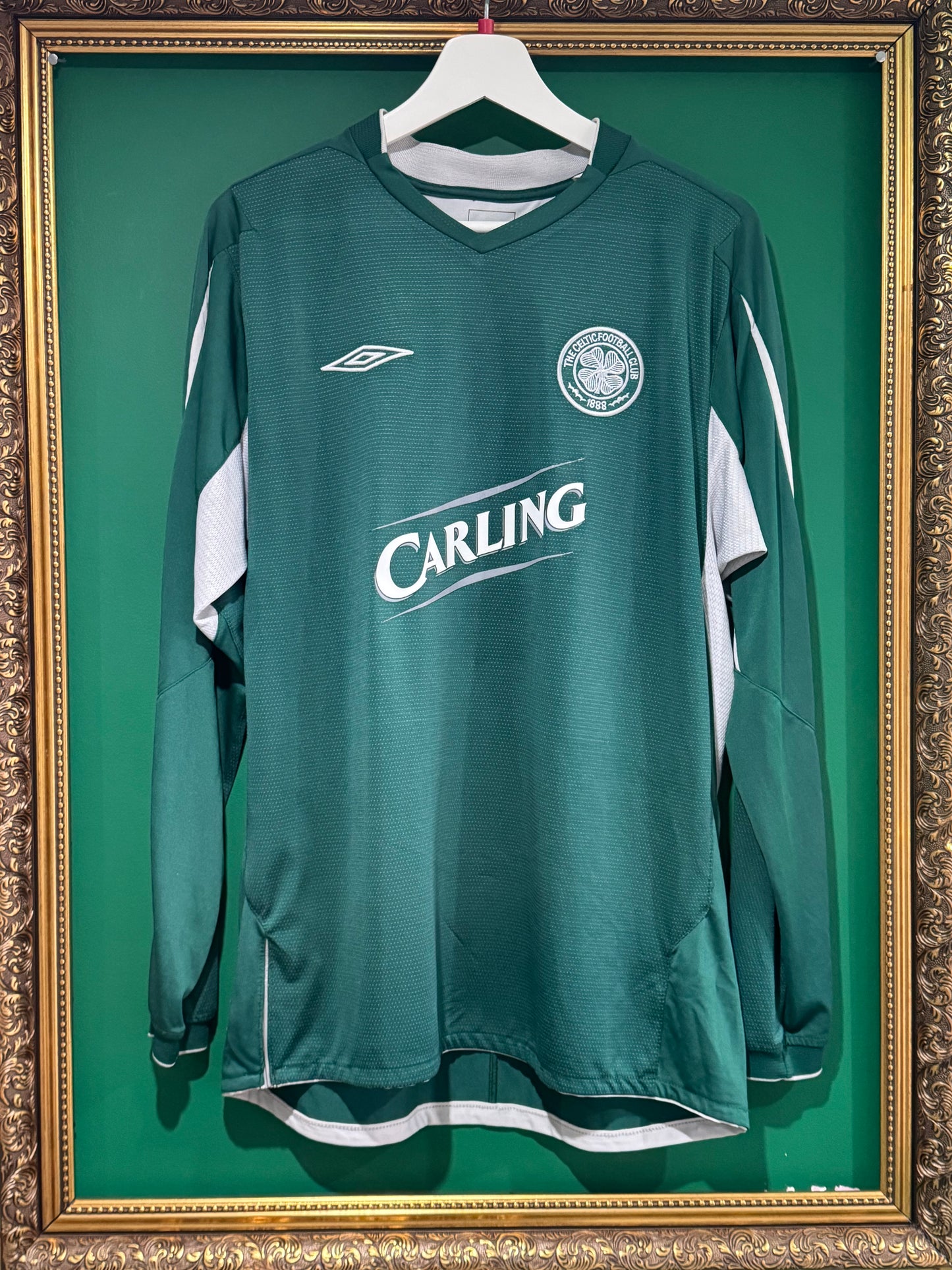 Celtic 2004/05 away large ls Sutton 9