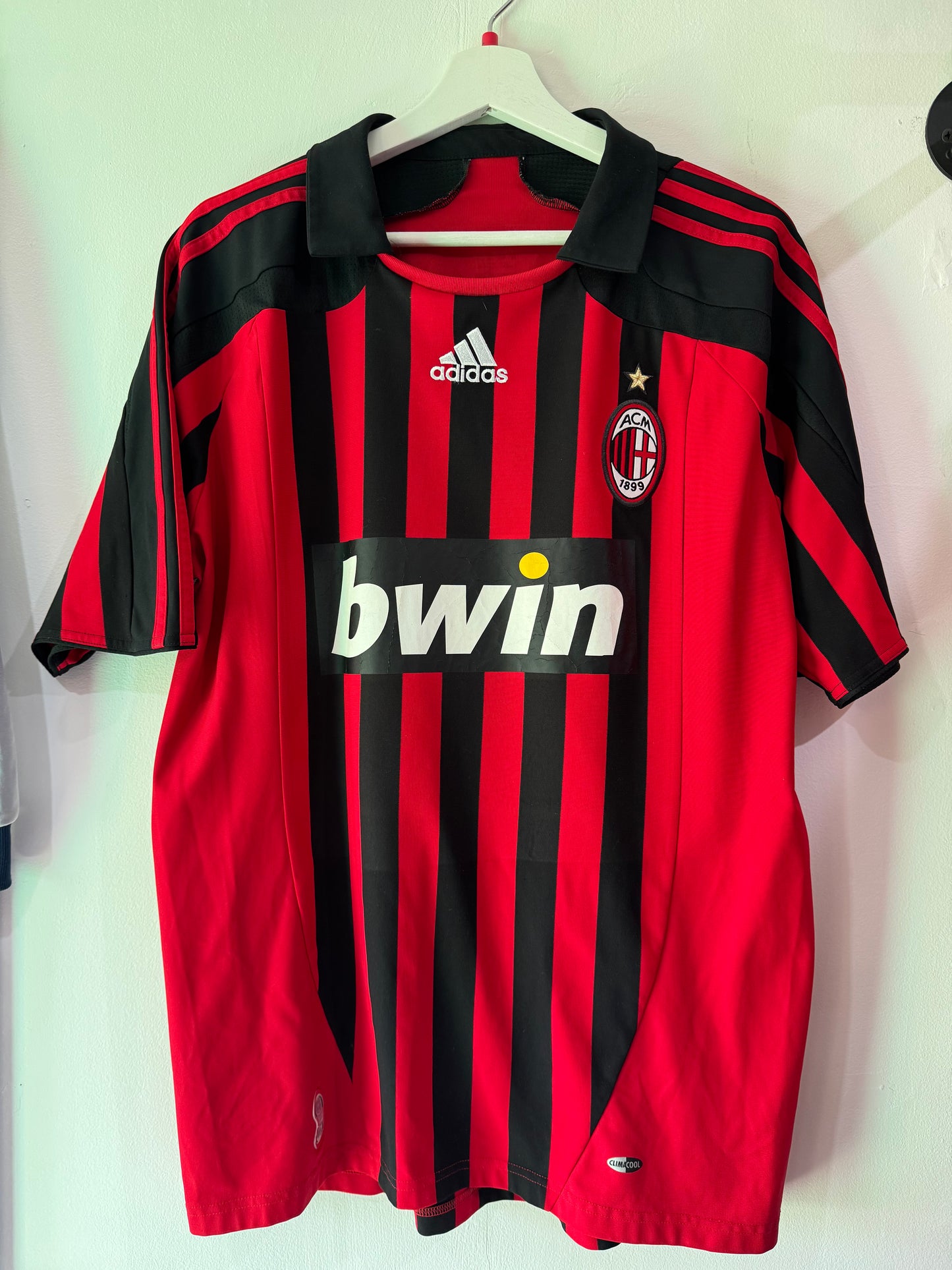 Ac Milan 2007/08 home large Kaka 22