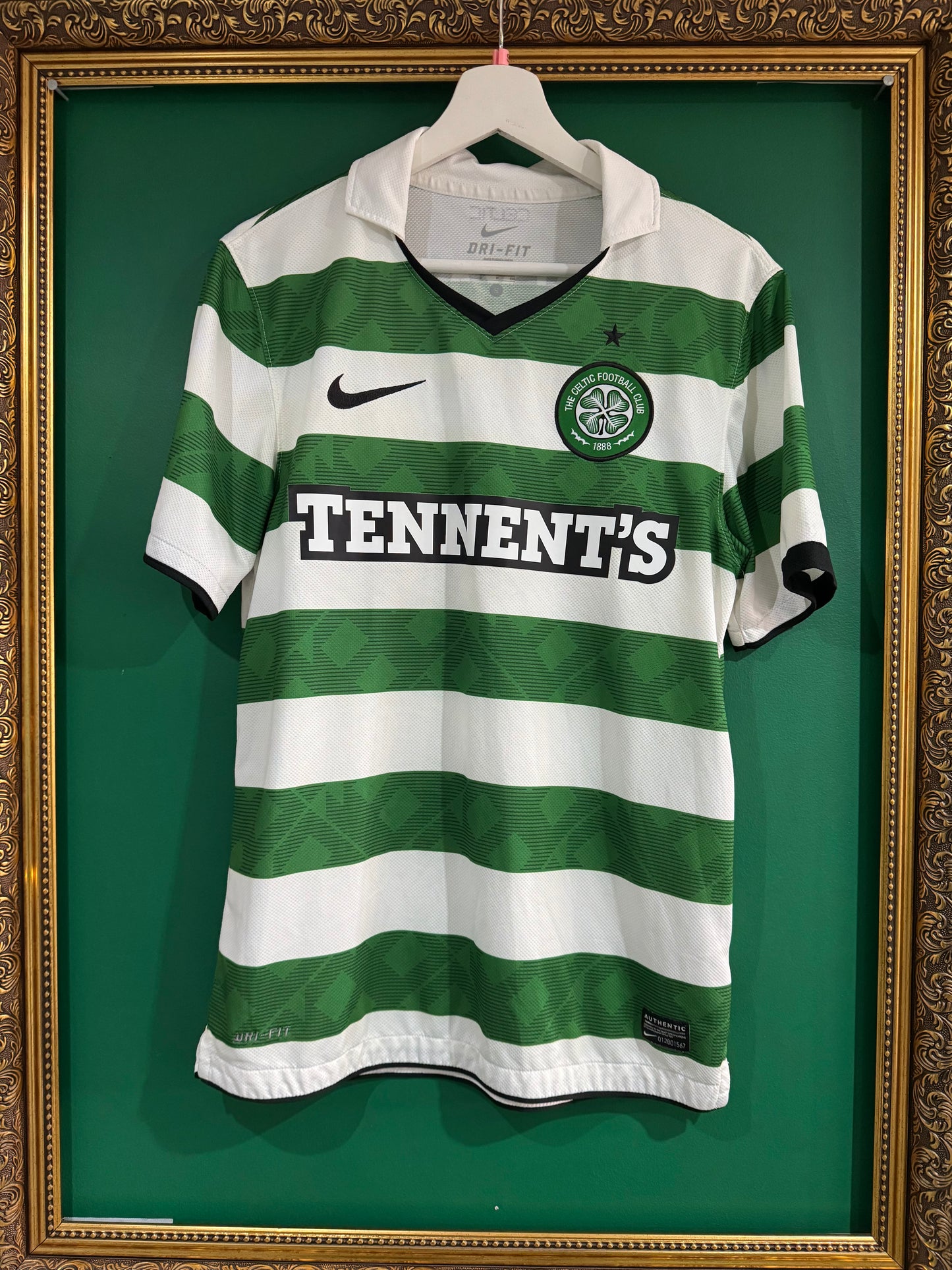 Celtic 2010/11 home shirt small Wanyama 67