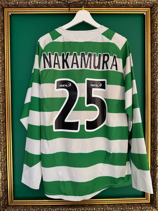 Celtic 2006/07 home medium ls Nakamura 25