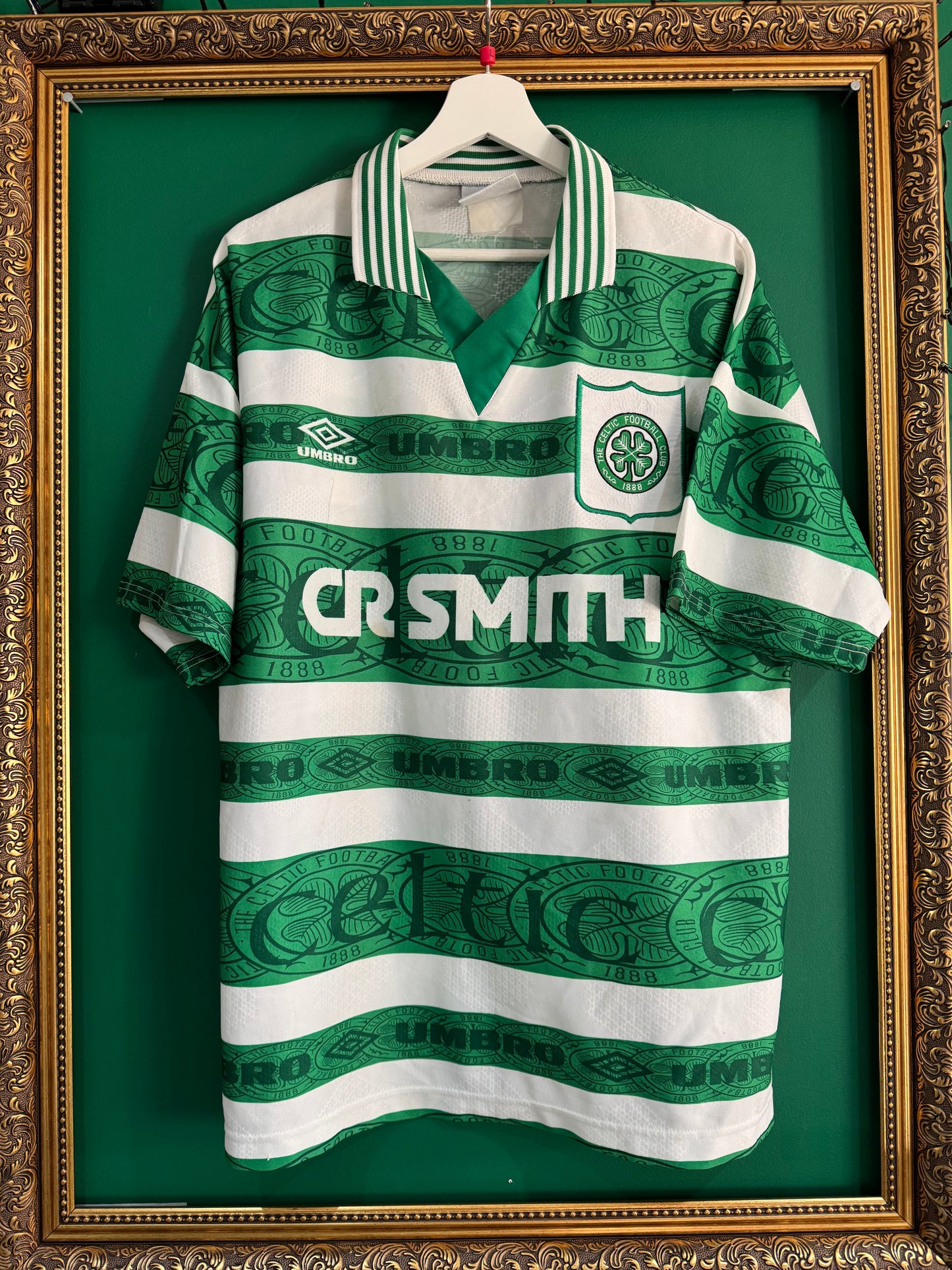 Celtic 1995/97 home shirt large 7 Di Canio