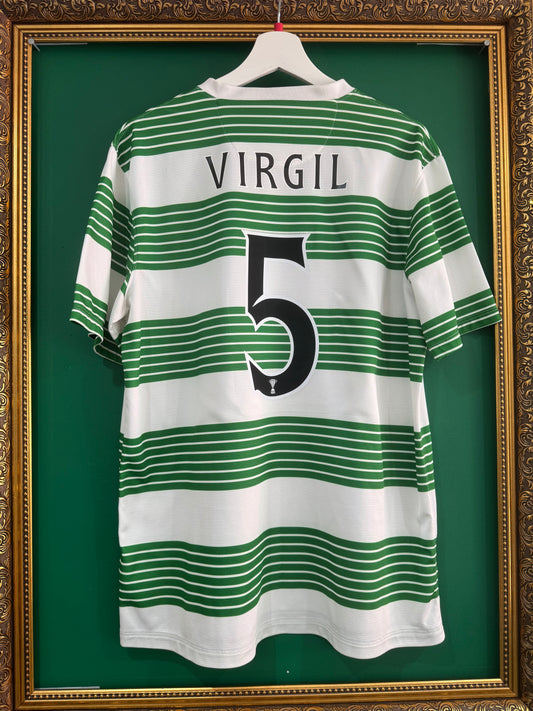 Celtic 2013/15 home shirt large Virgil 5