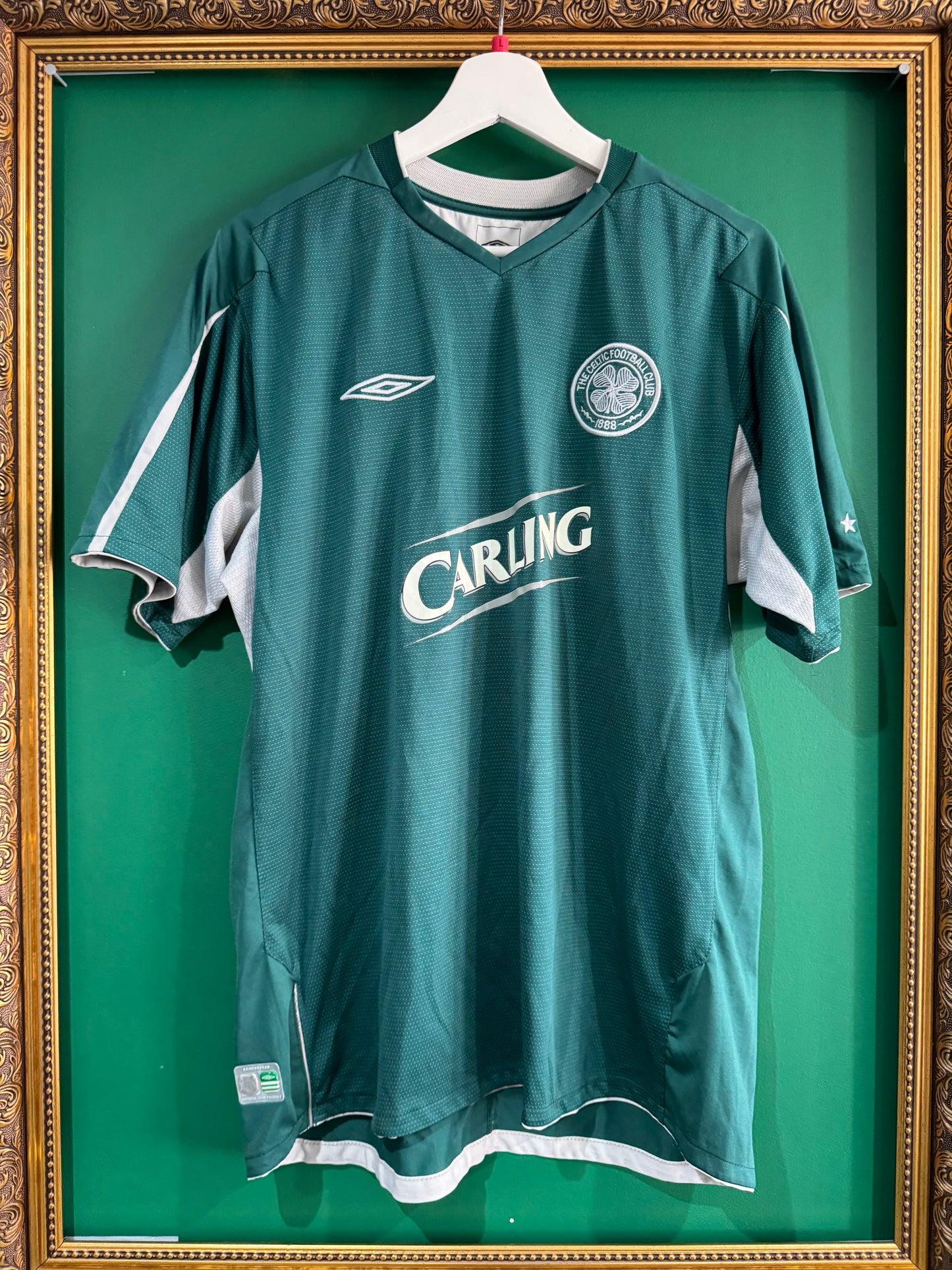 Celtic 2004/05 away shirt large Larsson 7
