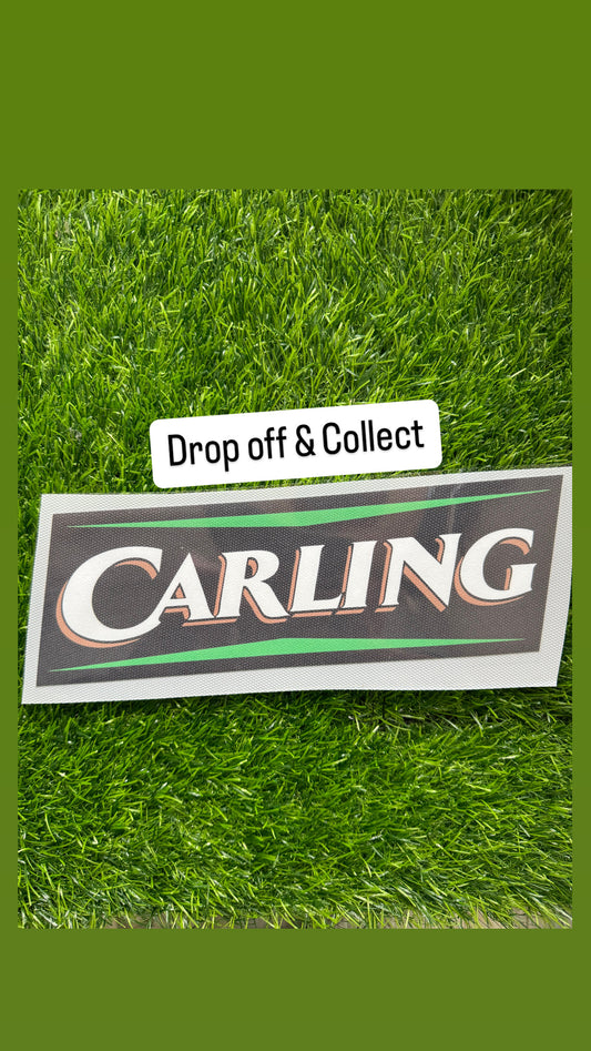 Carling sponsor replacement flock - Drop off and collect