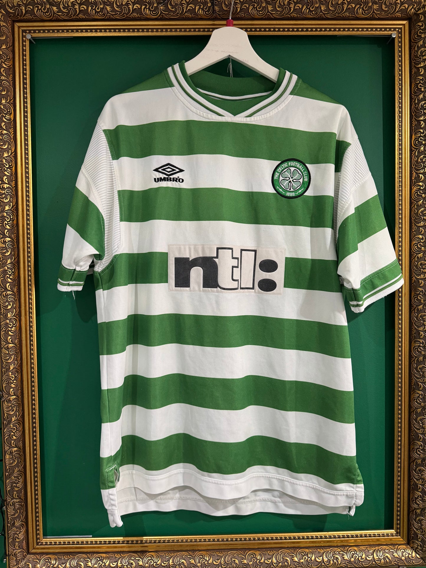 Celtic 1999/01 hone shirt large