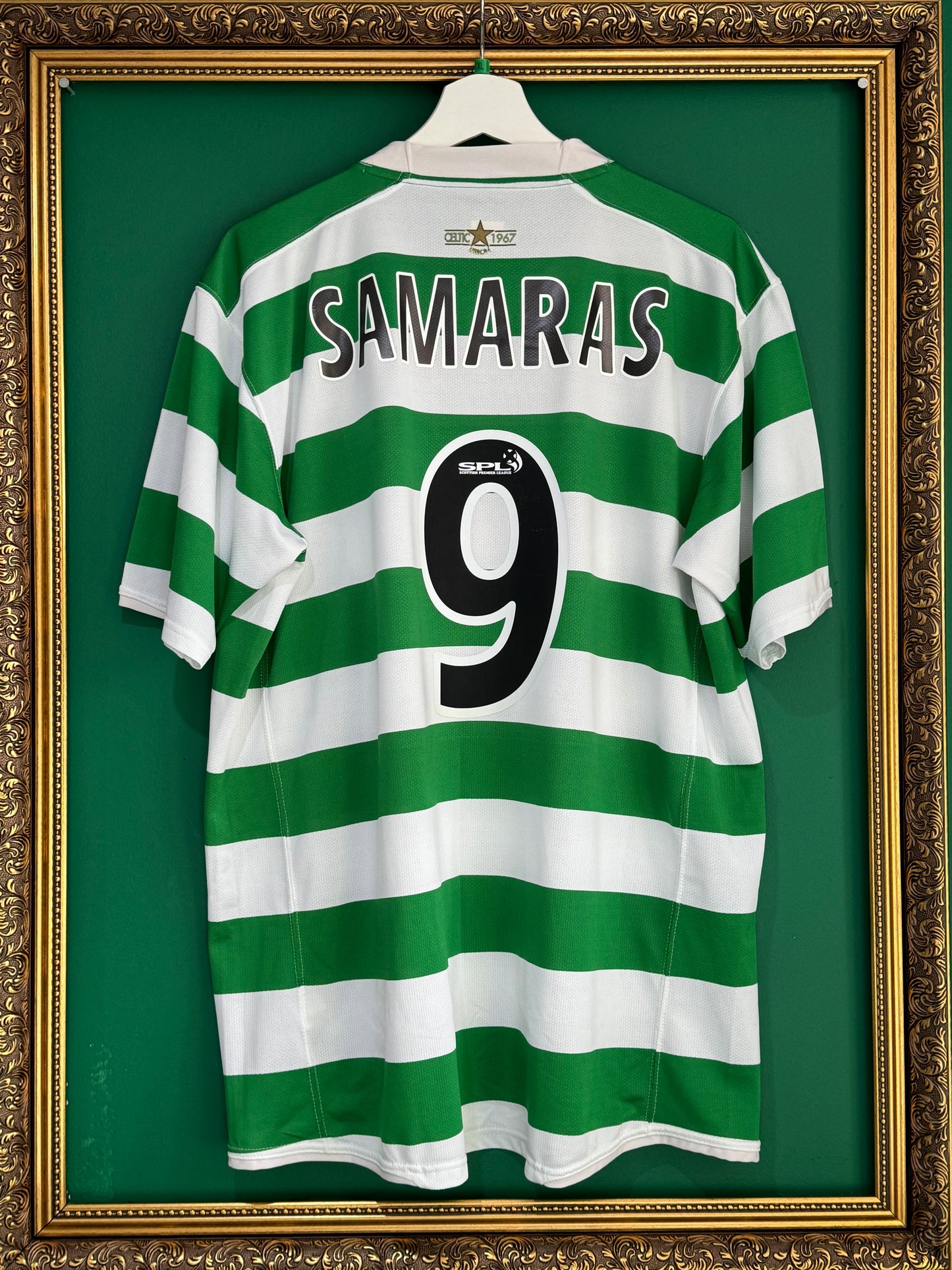 Celtic 2007/08 home xlarge Samaras 9