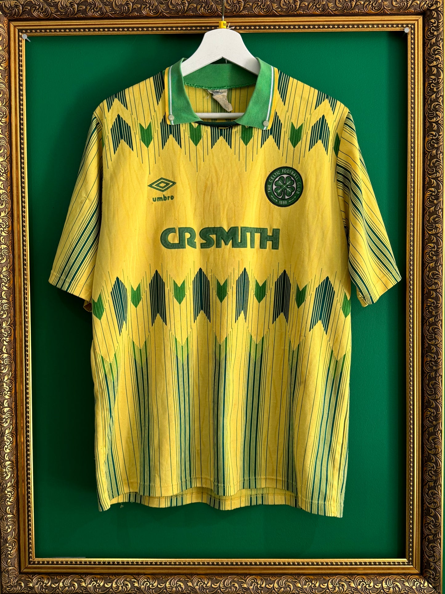 Celtic 1988/91 away shirt medium