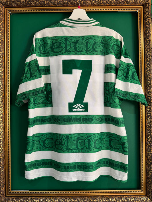 Celtic 1995/97 home shirt large 7 Di Canio