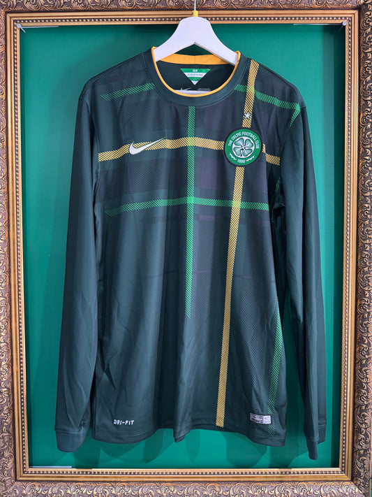 Celtic 2014/15 away shirt medium ls unsponsored