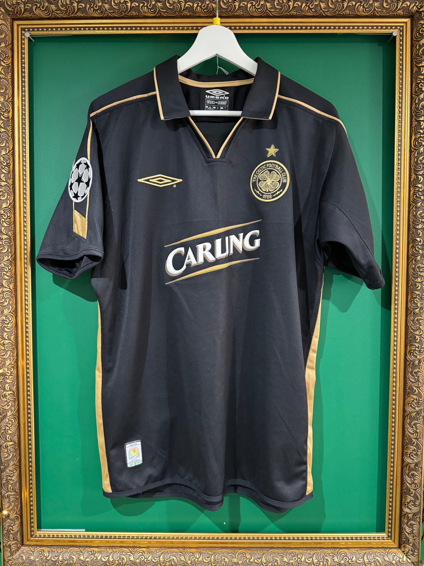 Celtic 2003/04 away shirt medium Larsson 7