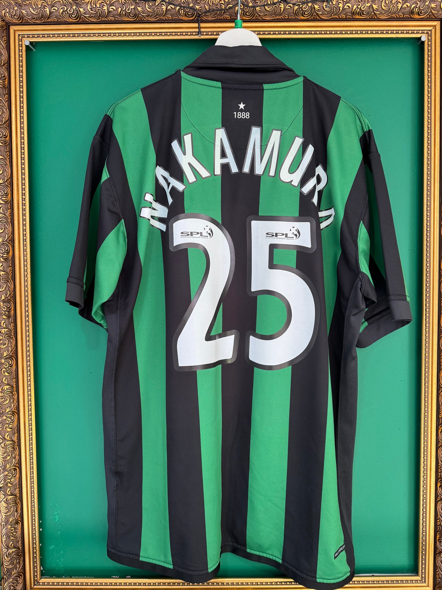 Celtic 2006/07 away xlarge Nakamura 25