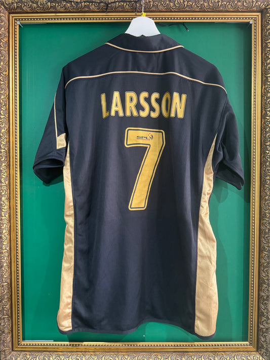 Celtic 2003/04 away shirt medium Larsson 7