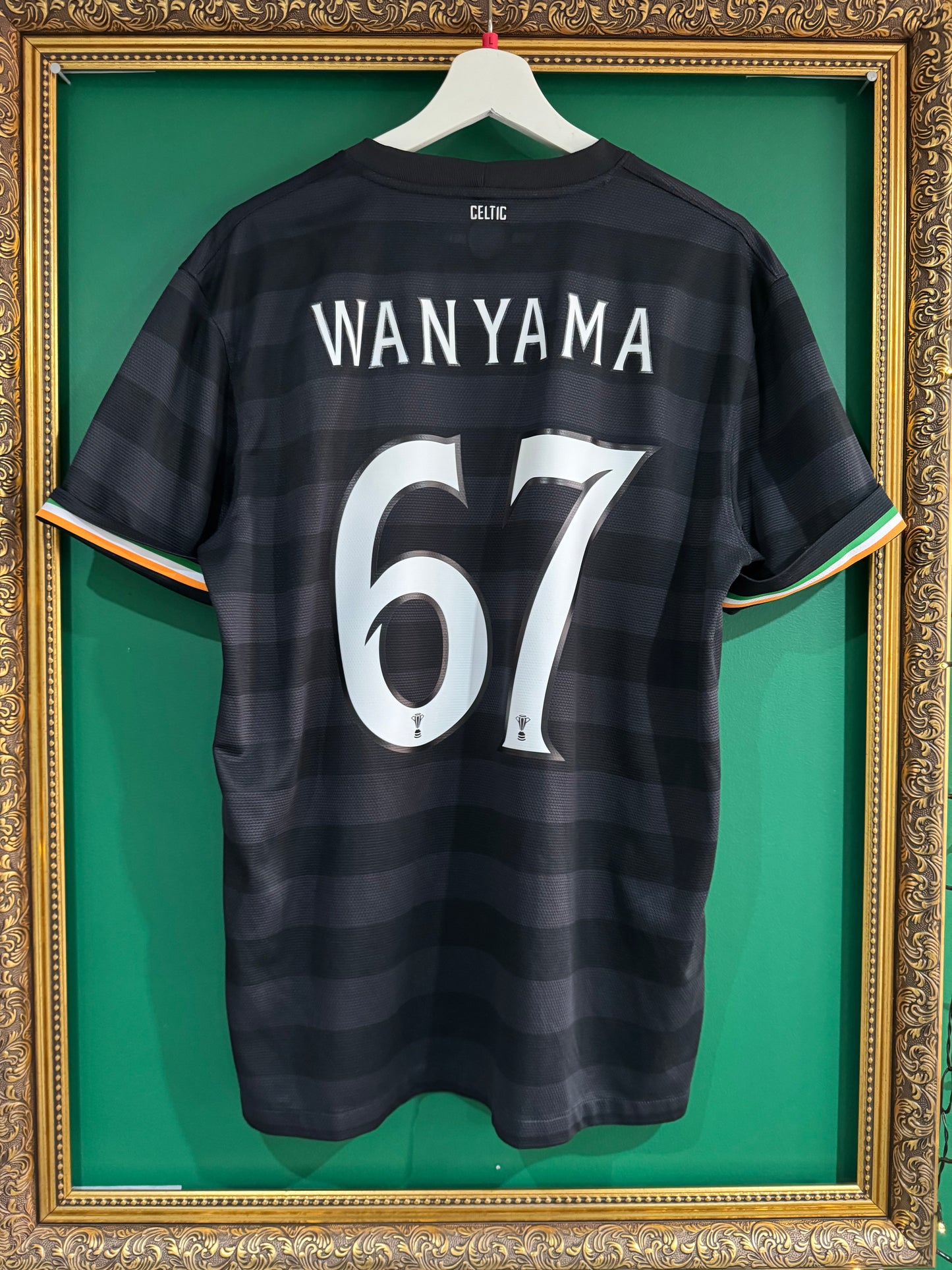 Celtic 2012/13 away shirt large Wanyama 67