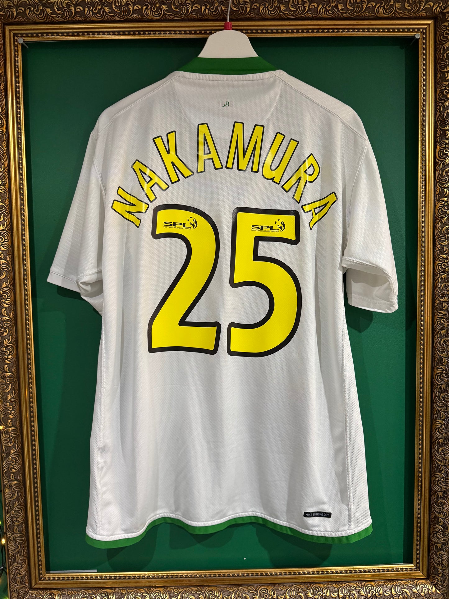 Celtic 2006/08 fourth European shirt large Nakamura 25