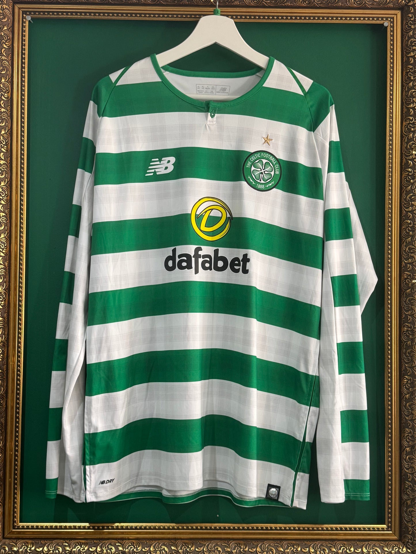 Celtic 2018/19 home shirt ls xlarge Dembele 10