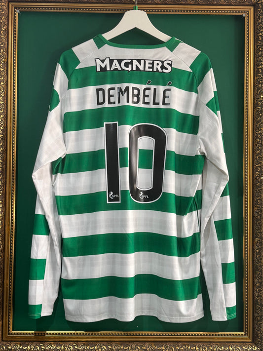 Celtic 2018/19 home shirt ls xlarge Dembele 10