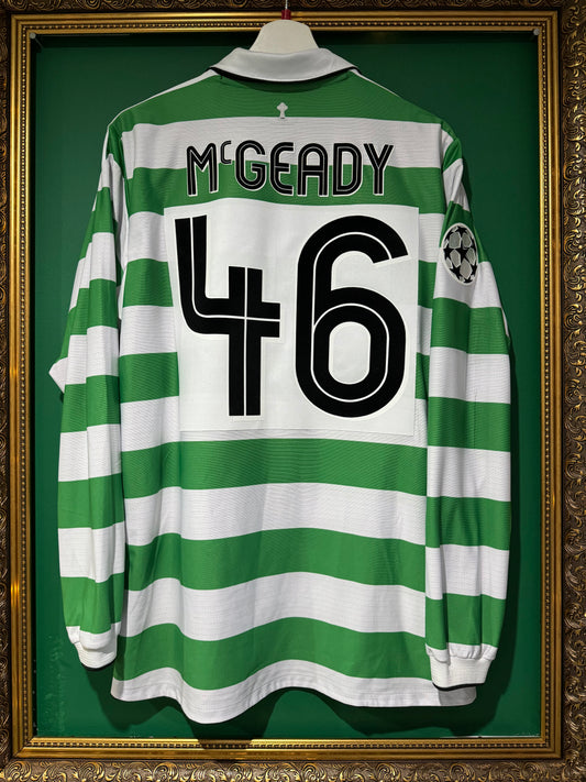 Celtic 2004/05 home large ls McGeady 46