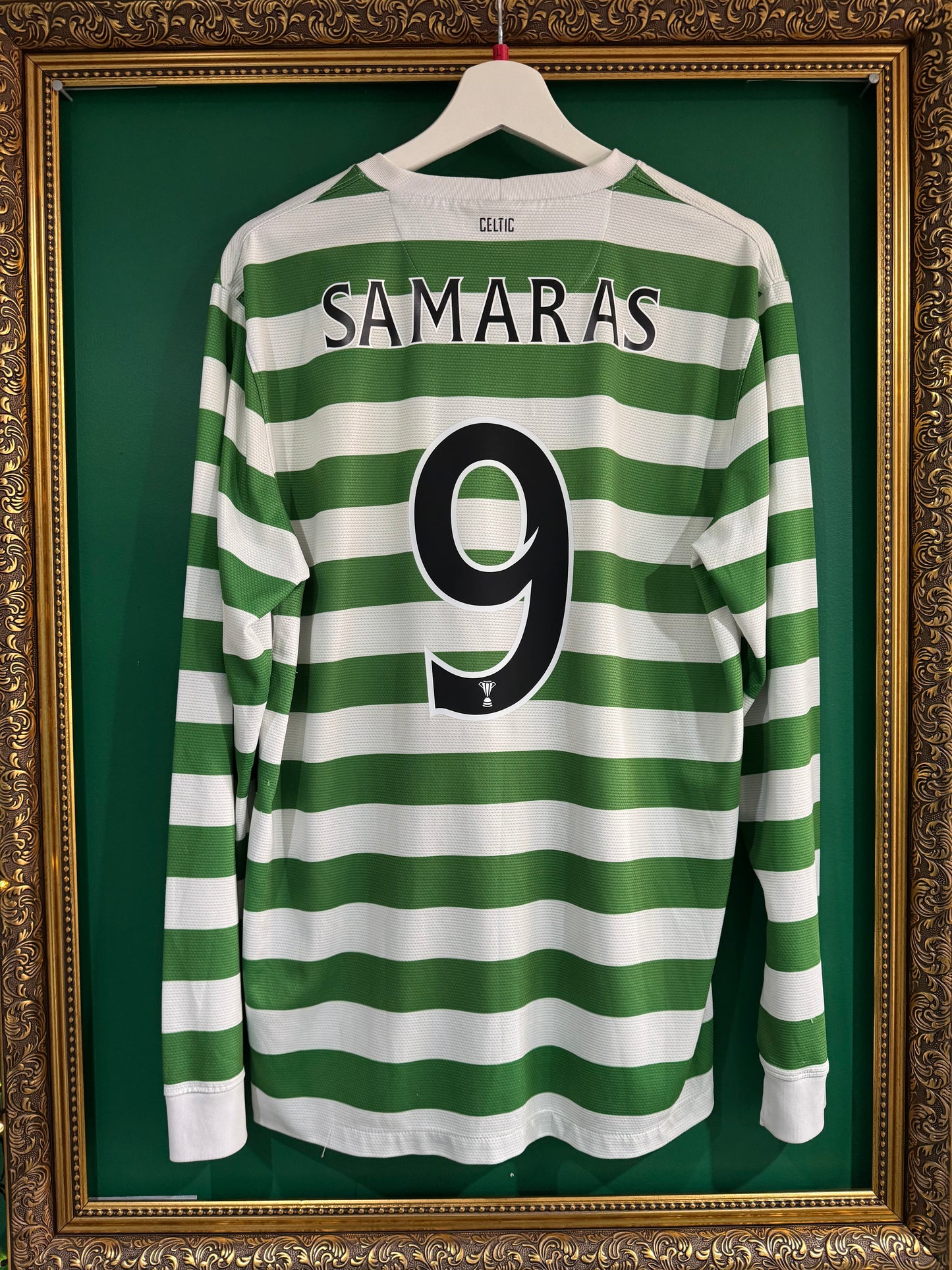 Celtic 2012/13 home shirt large ls Samaras 9