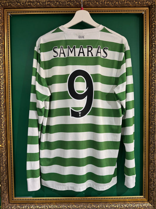 Celtic 2012/13 home shirt large ls Samaras 9