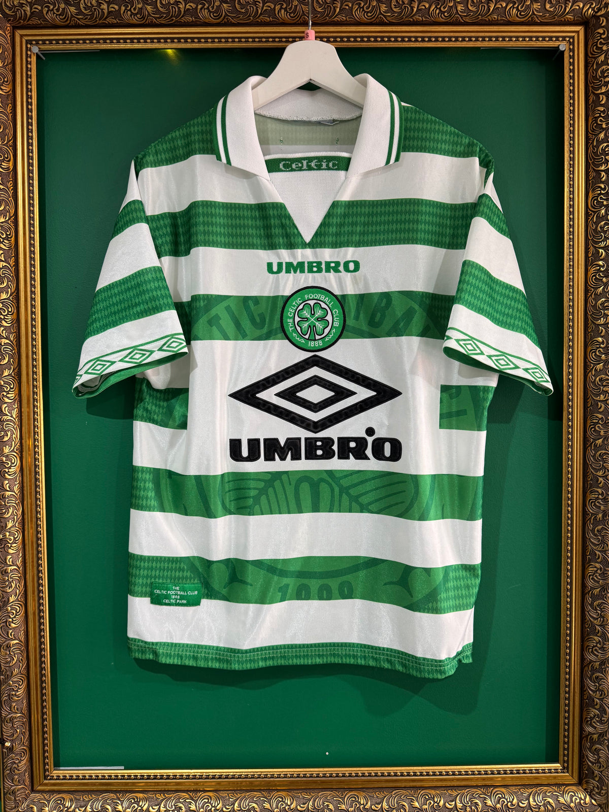 Celtic 1997/99 home shirt small