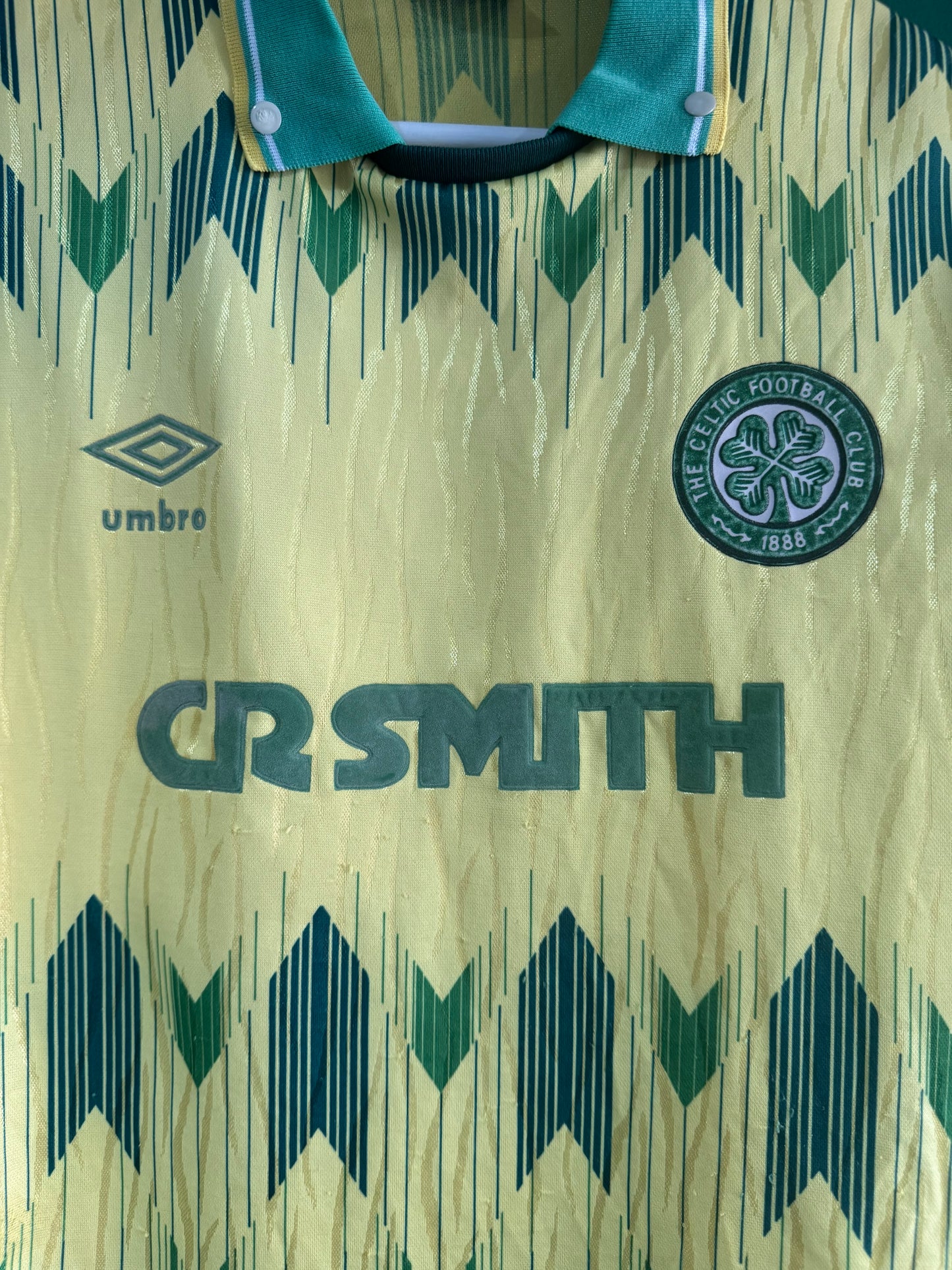 Celtic 1988/91 away shirt medium