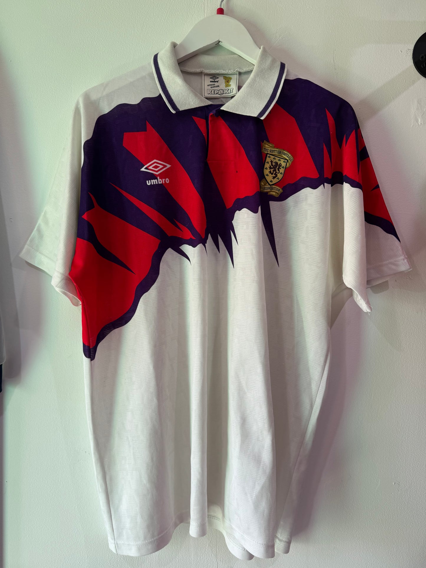 Scotland 1991/93 away large