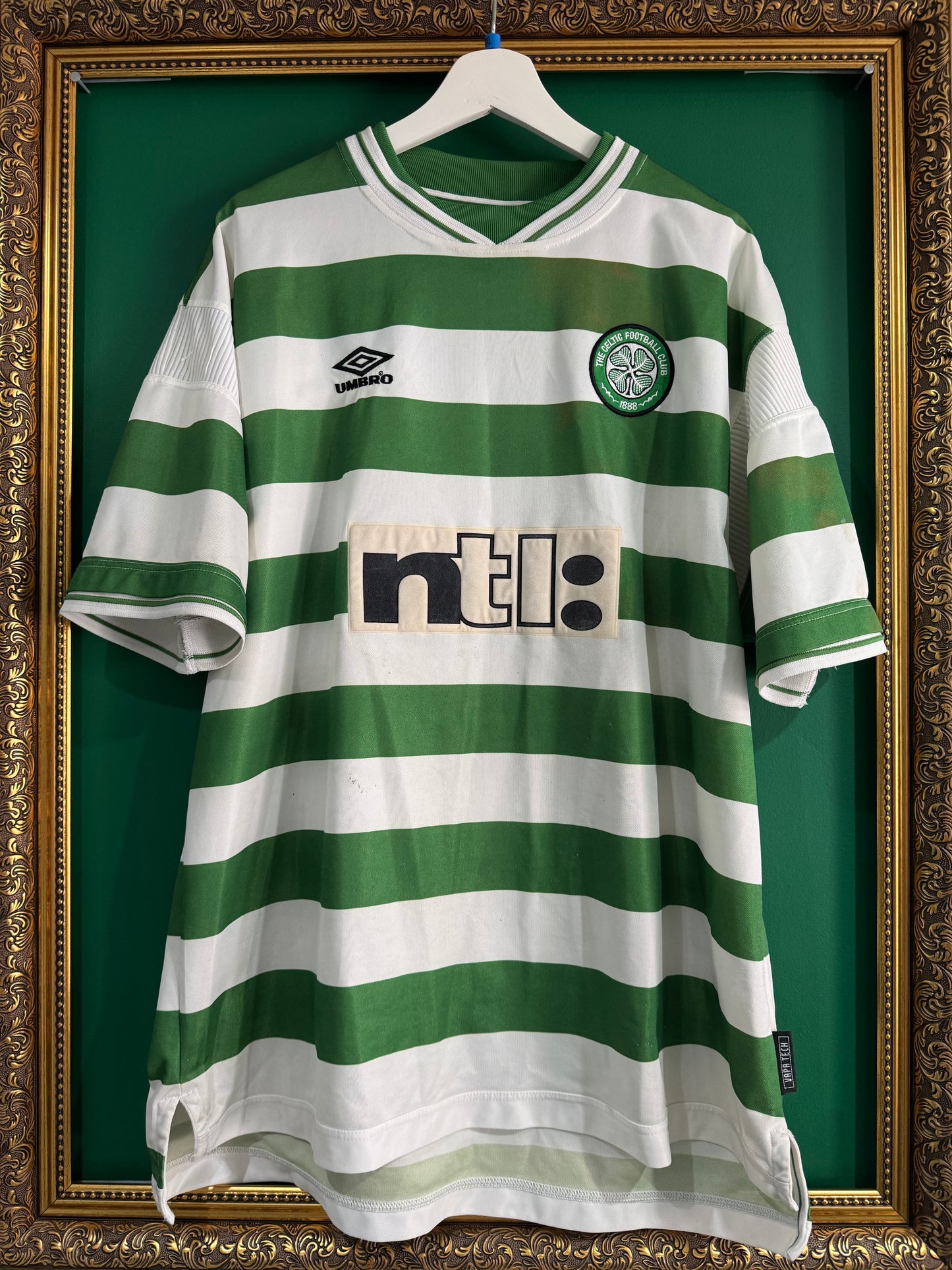 Celtic 1999/2001 home shirt xxlarge