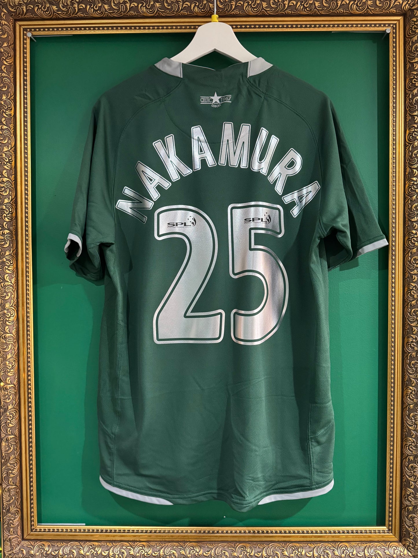 Celtic 2007/08 away shirt medium Nakamura 25