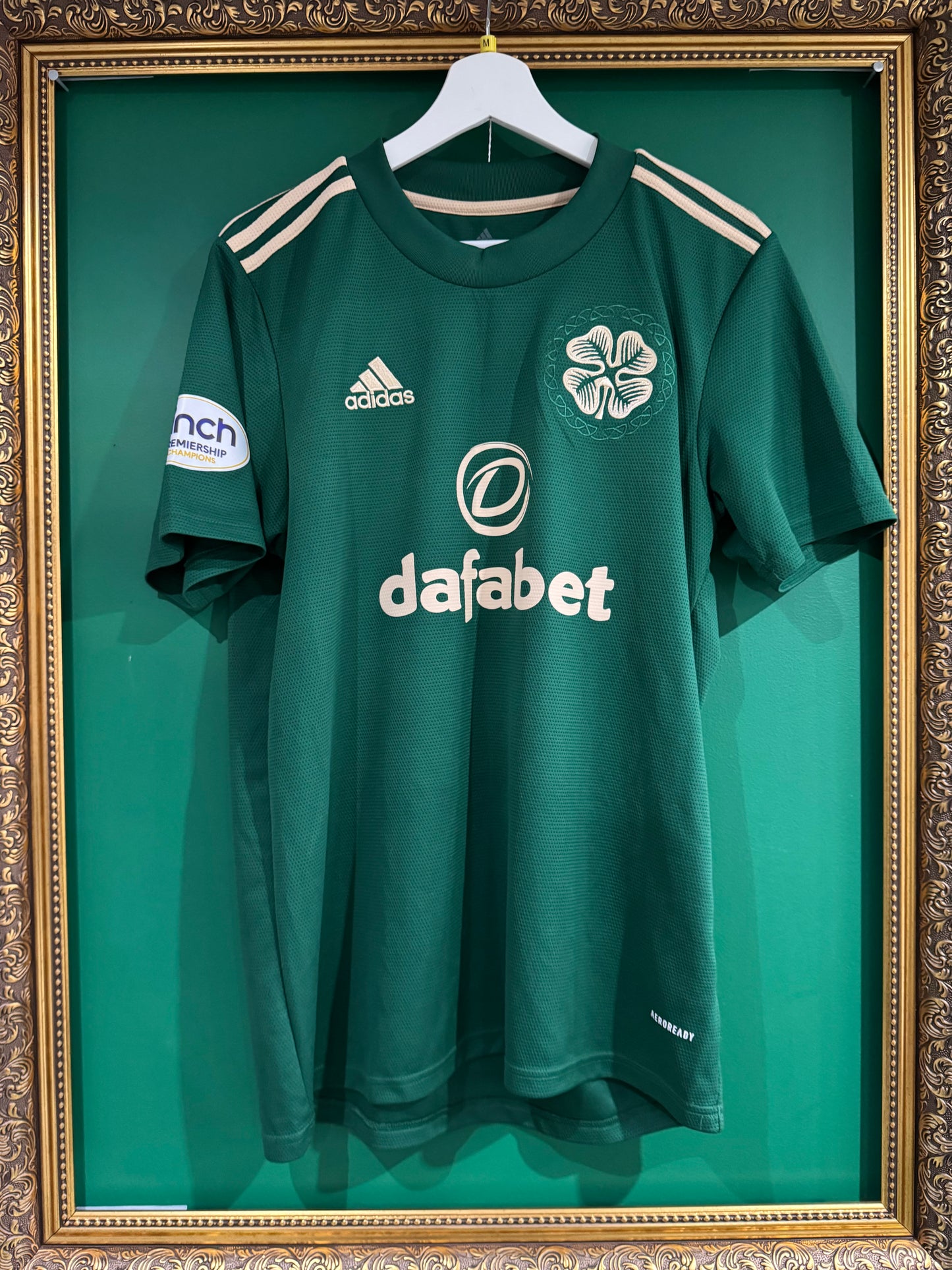 Celtic 2021/22 away medium Edouard 22 match issue prepared