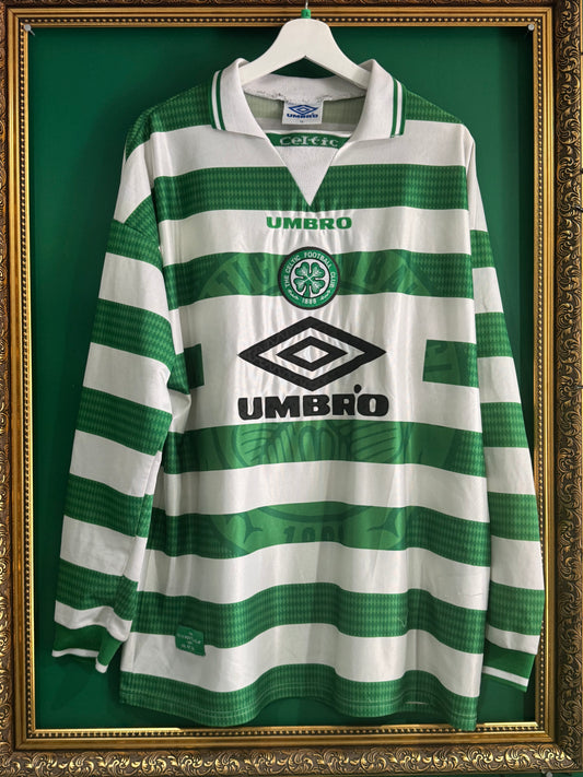 Celtic 1997/99 home shirt xlarge long sleeve