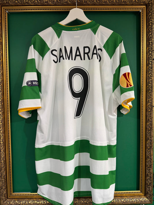 Celtic 2008/09 match prepared player issue home shirt xxl Samaras 9
