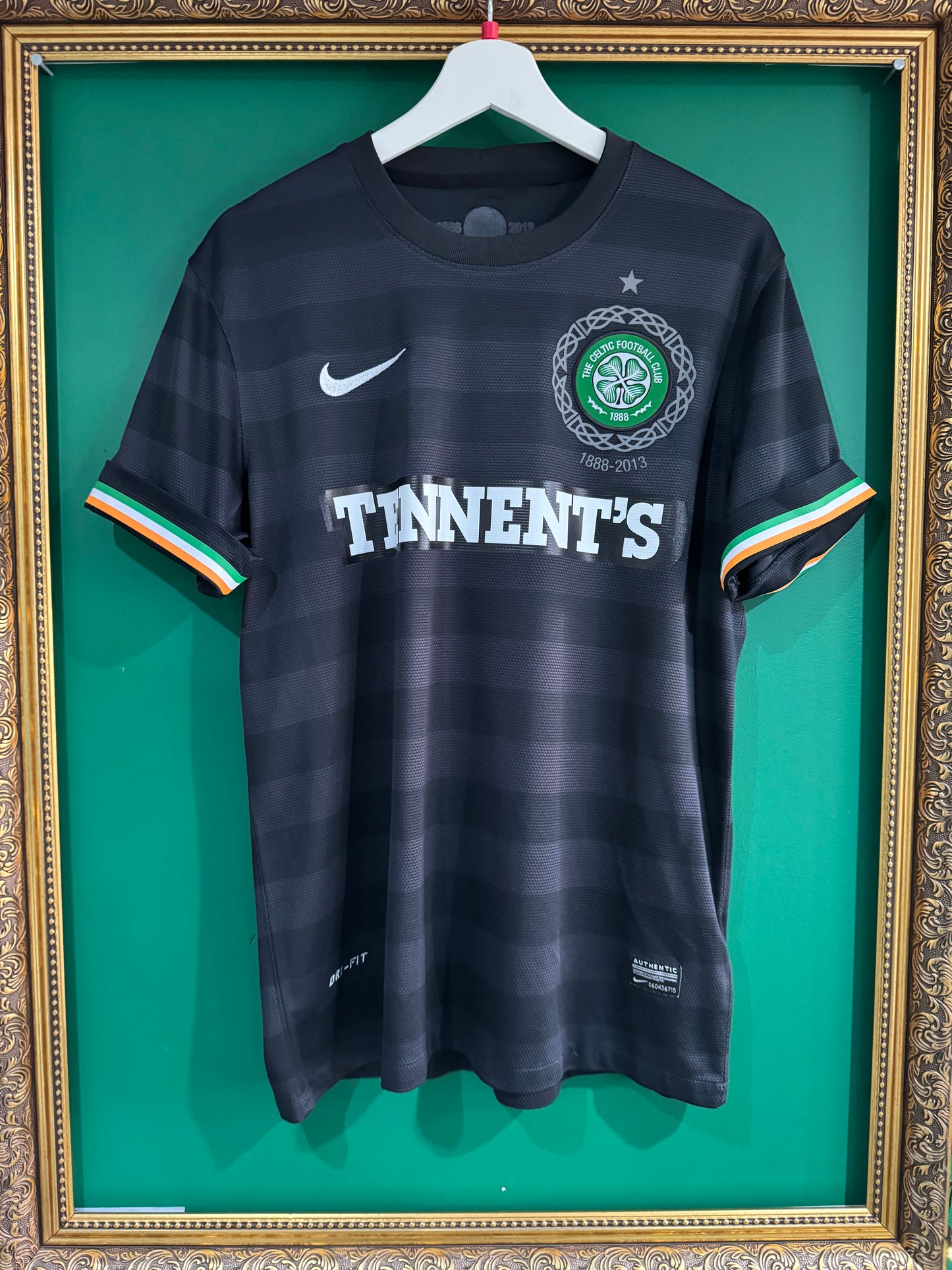 Celtic 2012/13 away shirt large Samaras 9