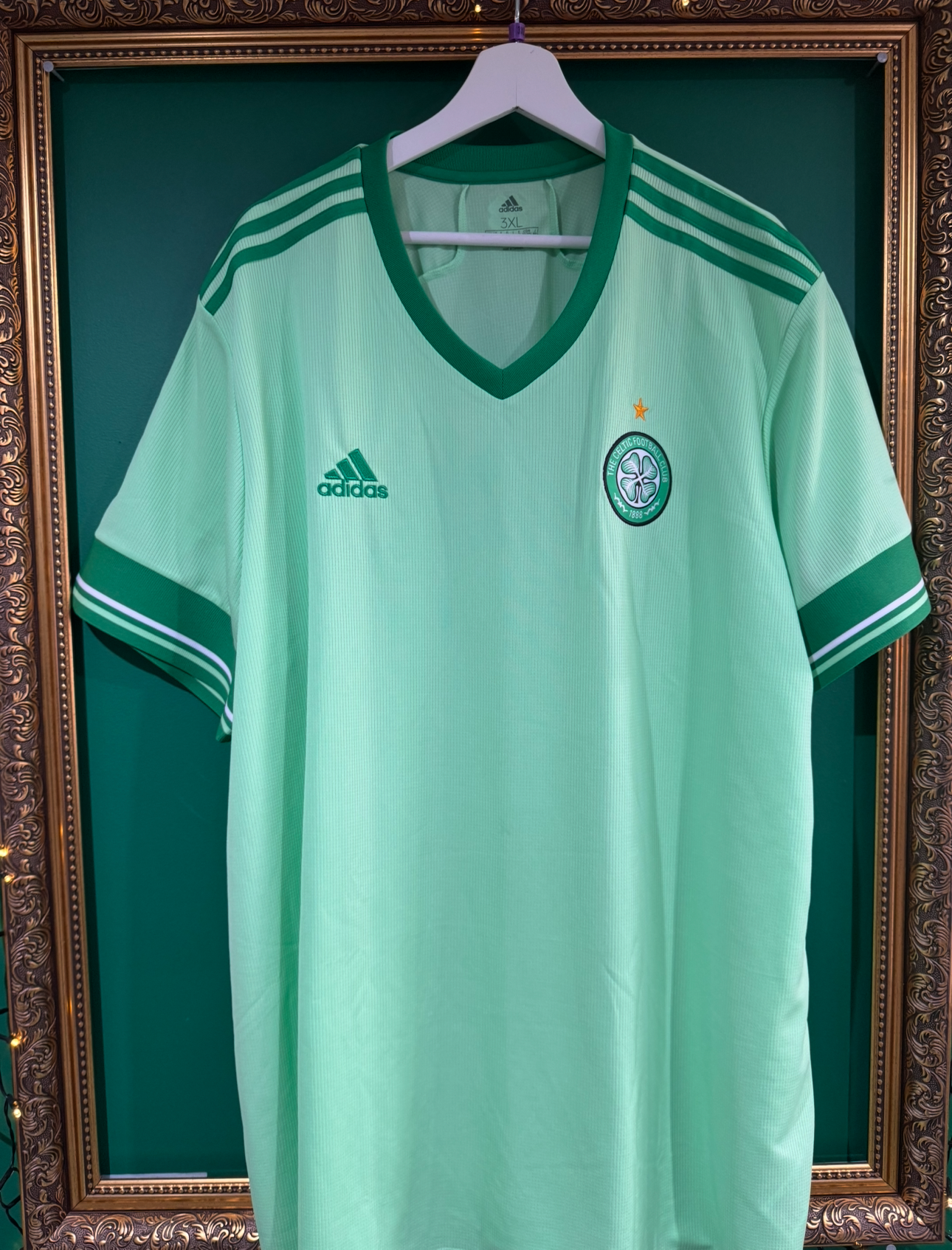 Celtic 2020/21 away shirt unsponsored xxxlarge