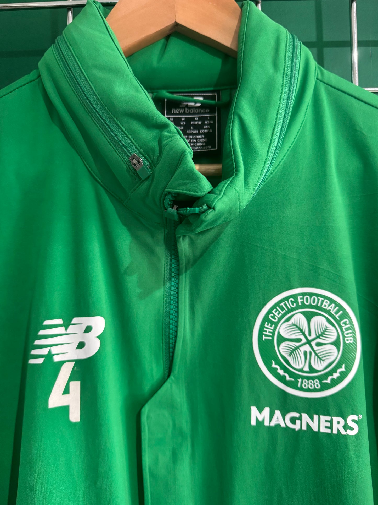 Jack Hendry Celtic worn training jacket
