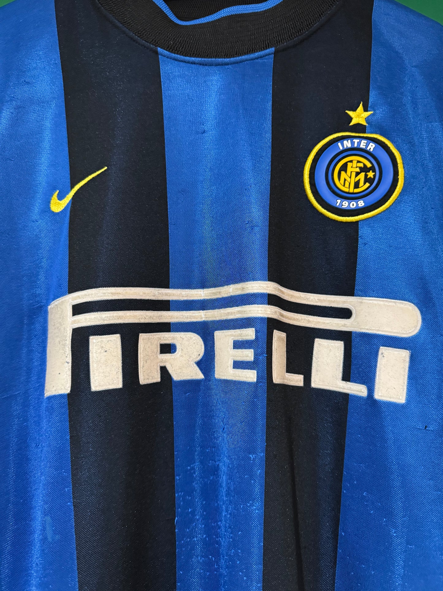 Inter Milan 2000/01 home shirt xlarge Ronaldo 9
