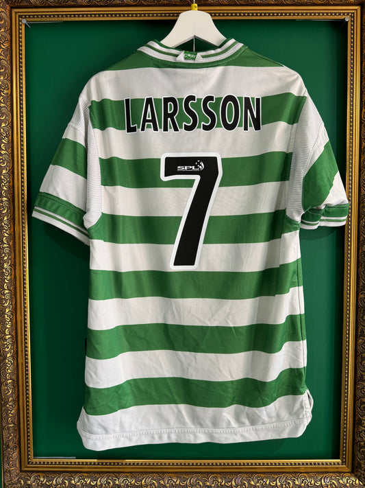 Celtic 1999/01 home medium Larsson 7