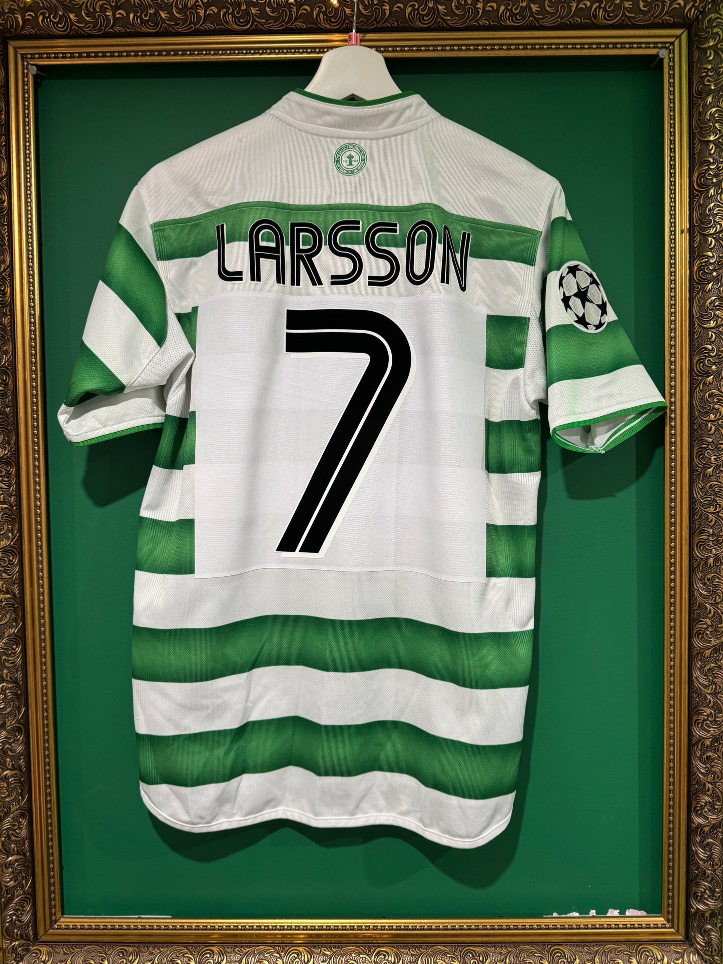 Celtic 2003/04 home small Larsson 7