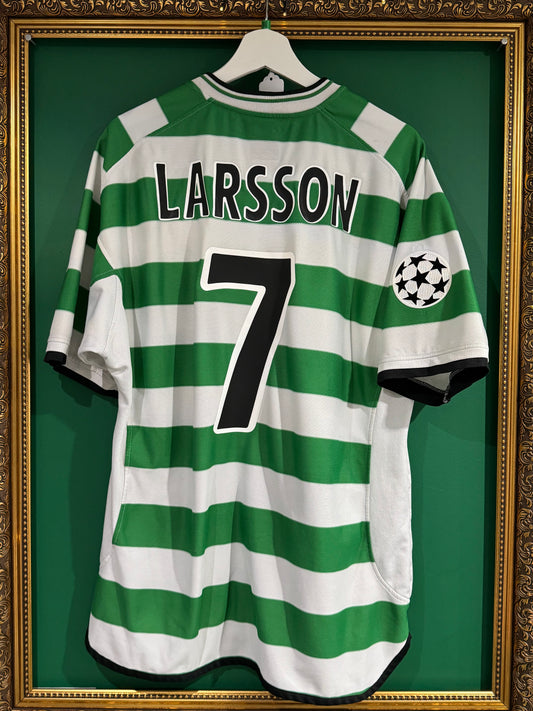 Celtic 2001/03 home xlarge Larsson 7